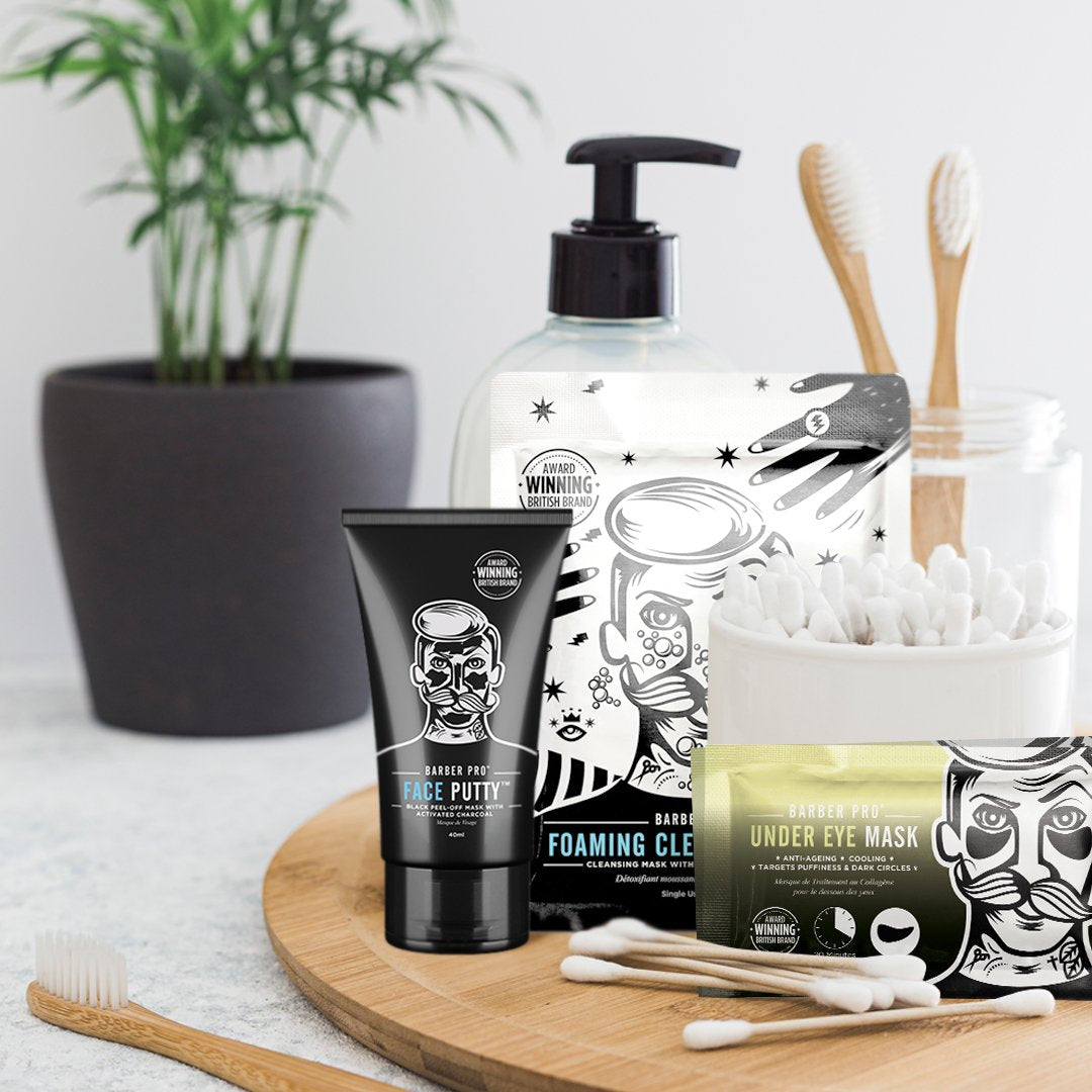 BarberPro Under Eye Mask with Activated Charcoal