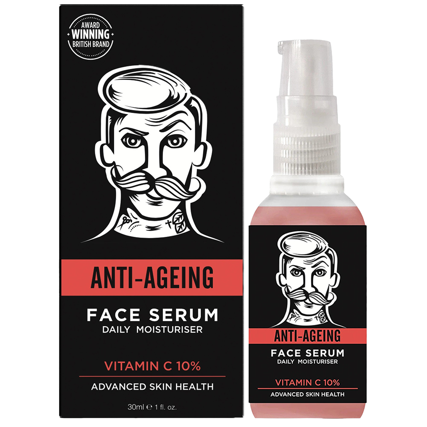 BarberPro Anti-Ageing Vitamin C 10% Face Serum 30ml