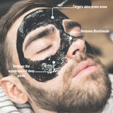 BarberPro Face Putty Peel-off Mask With Activated Charcoal Tube 40ML