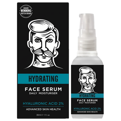 BarberPro HYDRATING Hyaluronic Acid 2% Face Serum 30ml